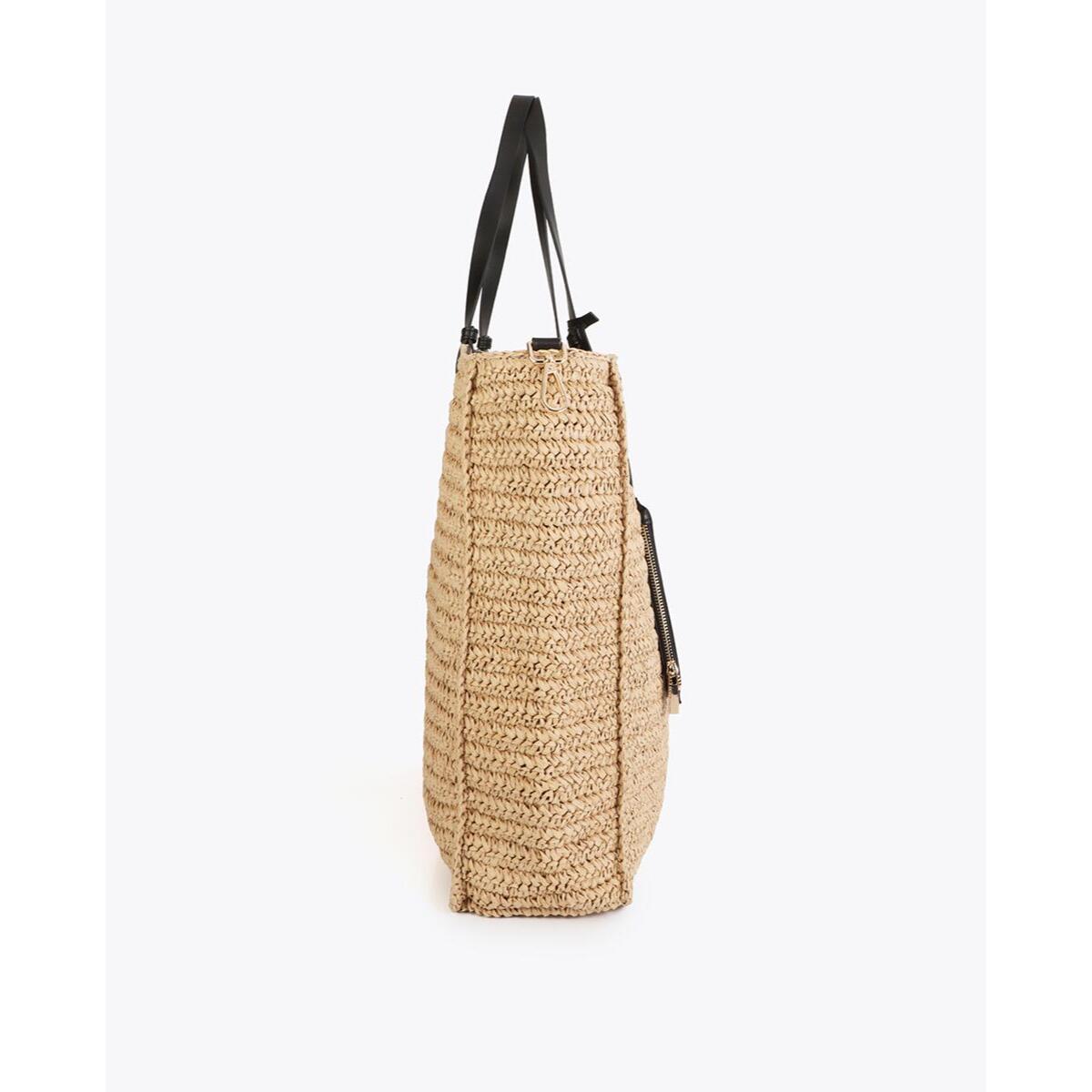 Borsa decostruita in rafia Summer Club