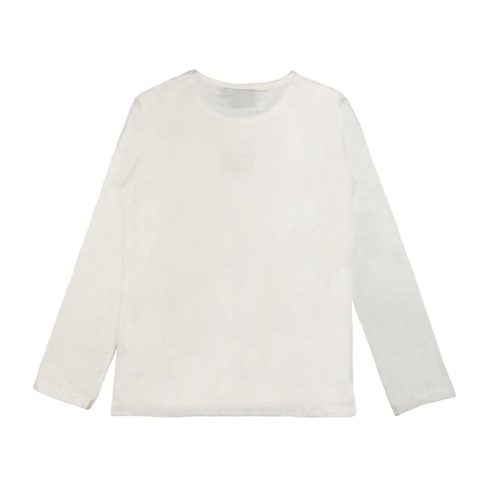 T-shirt da bambina a manica lunga Leone 1947 Gold