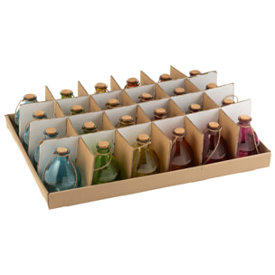 J-Line plateau piège à guepes - verre - mix - 6 pièces - Ø 13 cm