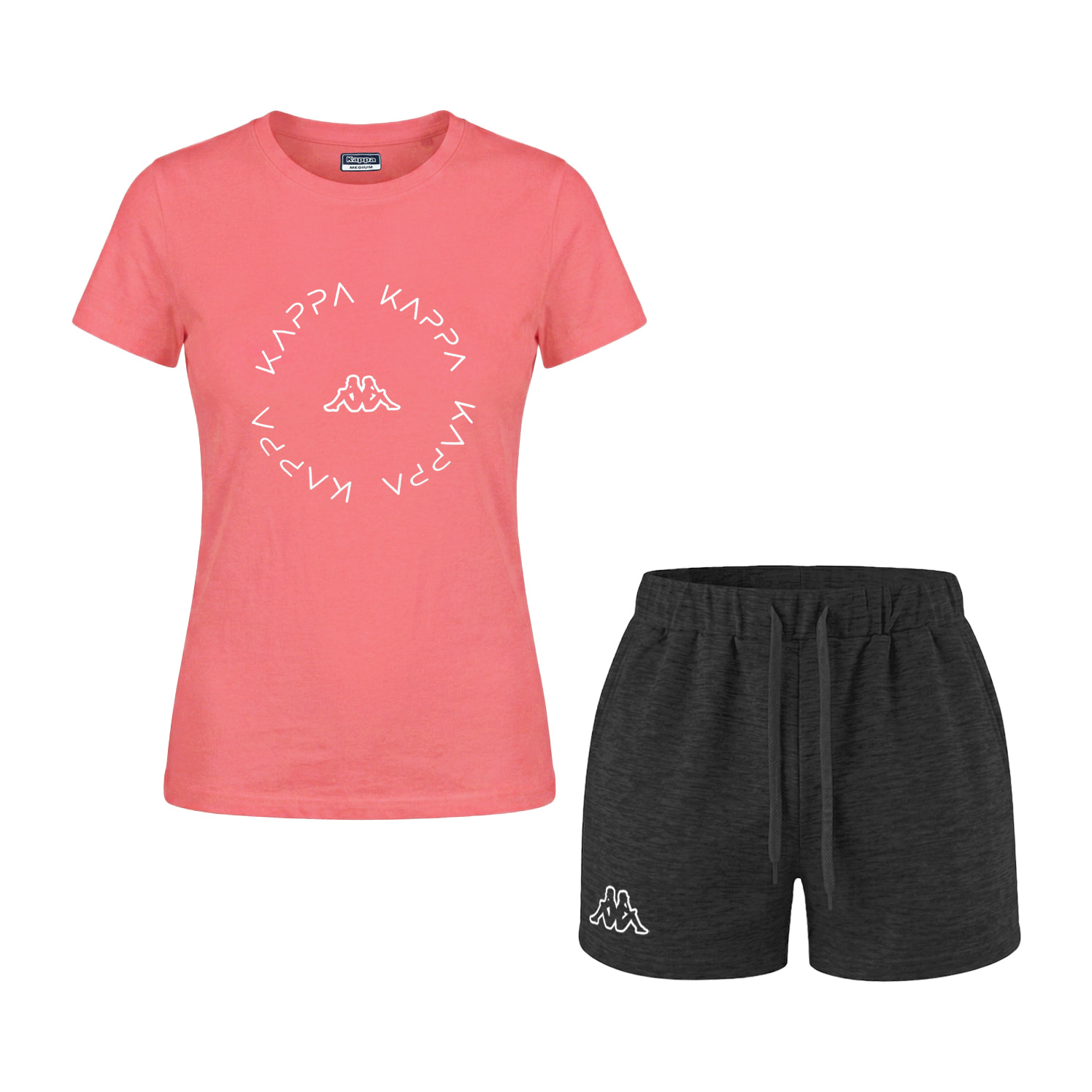 Completo Corto Donna KAPPA Cotone Jersey
