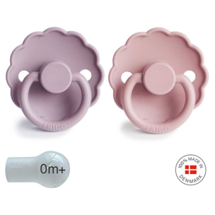 Frigg Pack 2 Chupetes Block Silicona Daisy