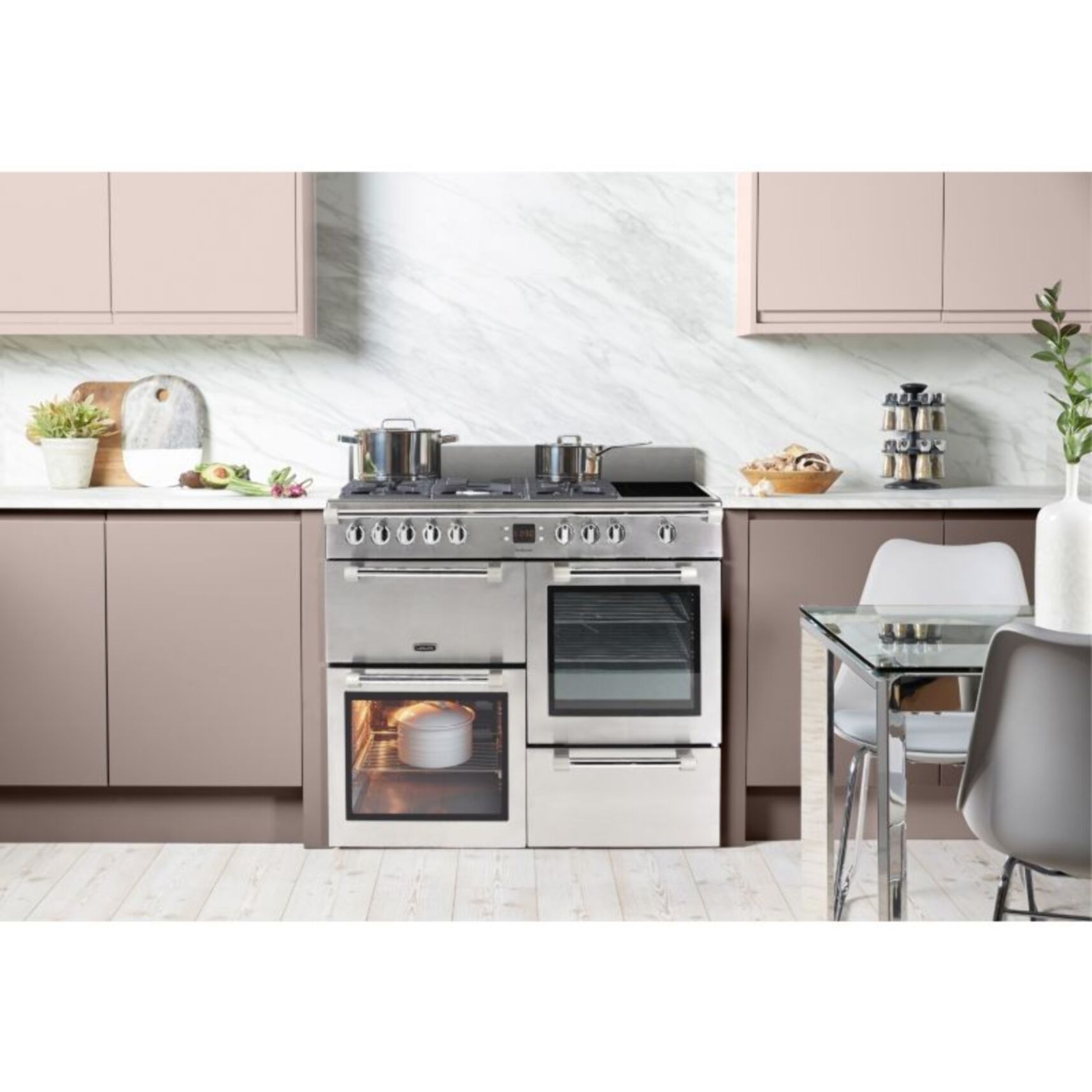 Piano de cuisson mixte LEISURE CK100F324X CookMaster
