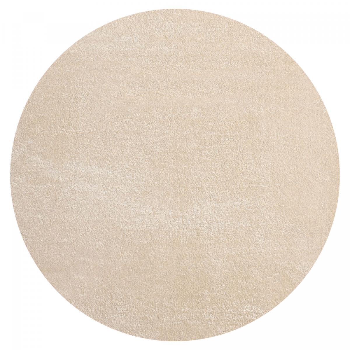 Tapis salon MITA, soft et soyeux, tapis uni à l'aspect Shaggy