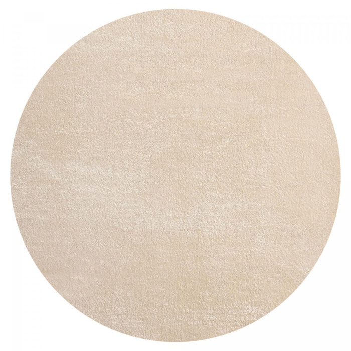 Tapis salon MITA, soft et soyeux, tapis uni à l'aspect Shaggy