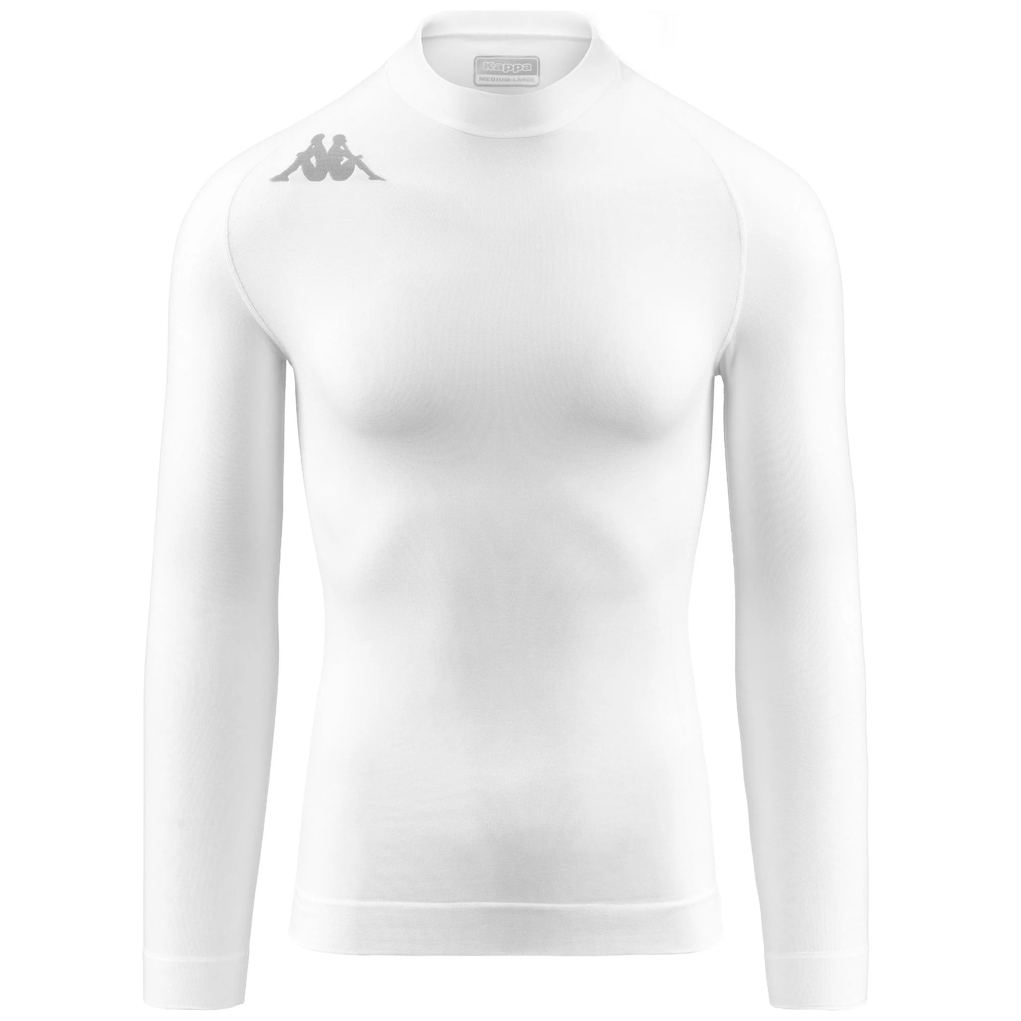 Skin T-Shirts & Top Kappa Uomo Donna KOMBAT SKIN BUPET Bianco