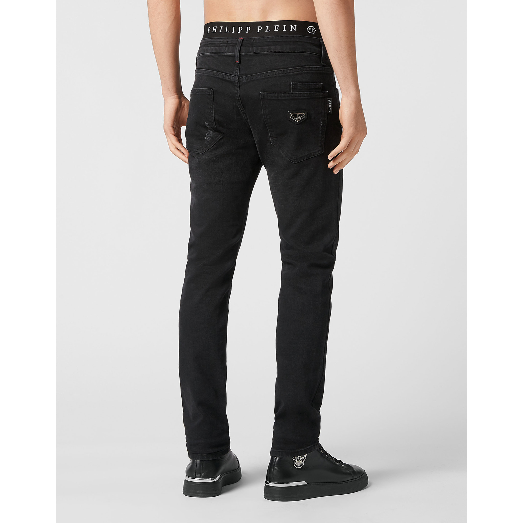 PHILIPP PLEIN Vaqueros de corte recto