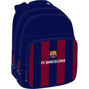 Mochila doble adapt.carro f.c.barcelona