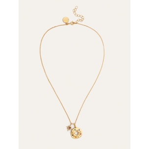 Pack Collar Charm Para Ti Mamá Baño Oro