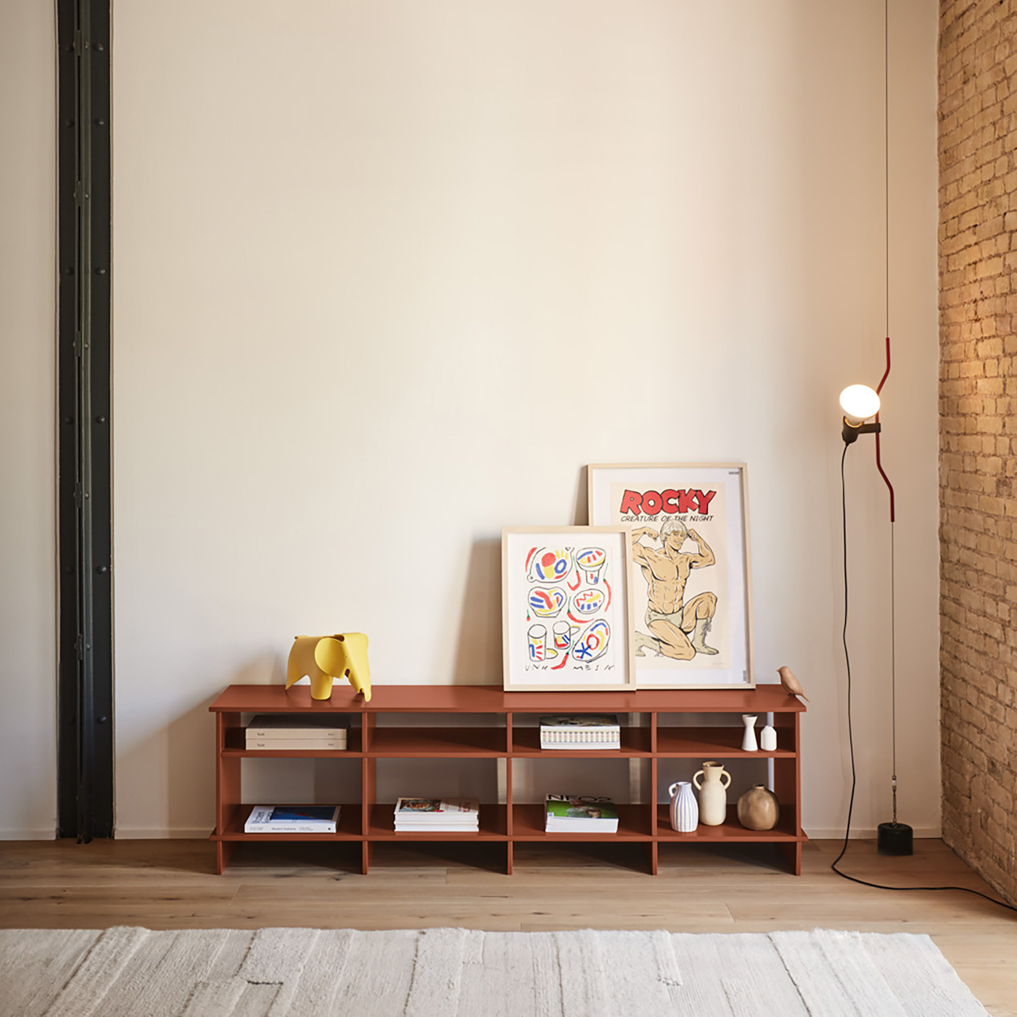 Mueble de televisión Inari teja