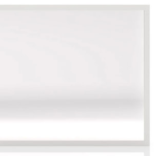 Espejo cuadrado Ataneq Blanco