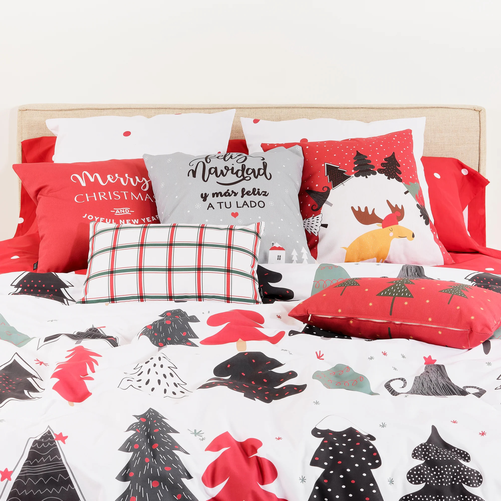 Housse de couette avec clics 100% coton Laponia 5