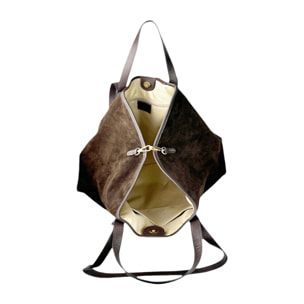 Bolso de Hombro Cheval Firenze Formentera F/W Marrón Oscuro