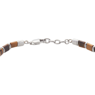Bracciale U.S. Polo Assn. In acciaio con pietre