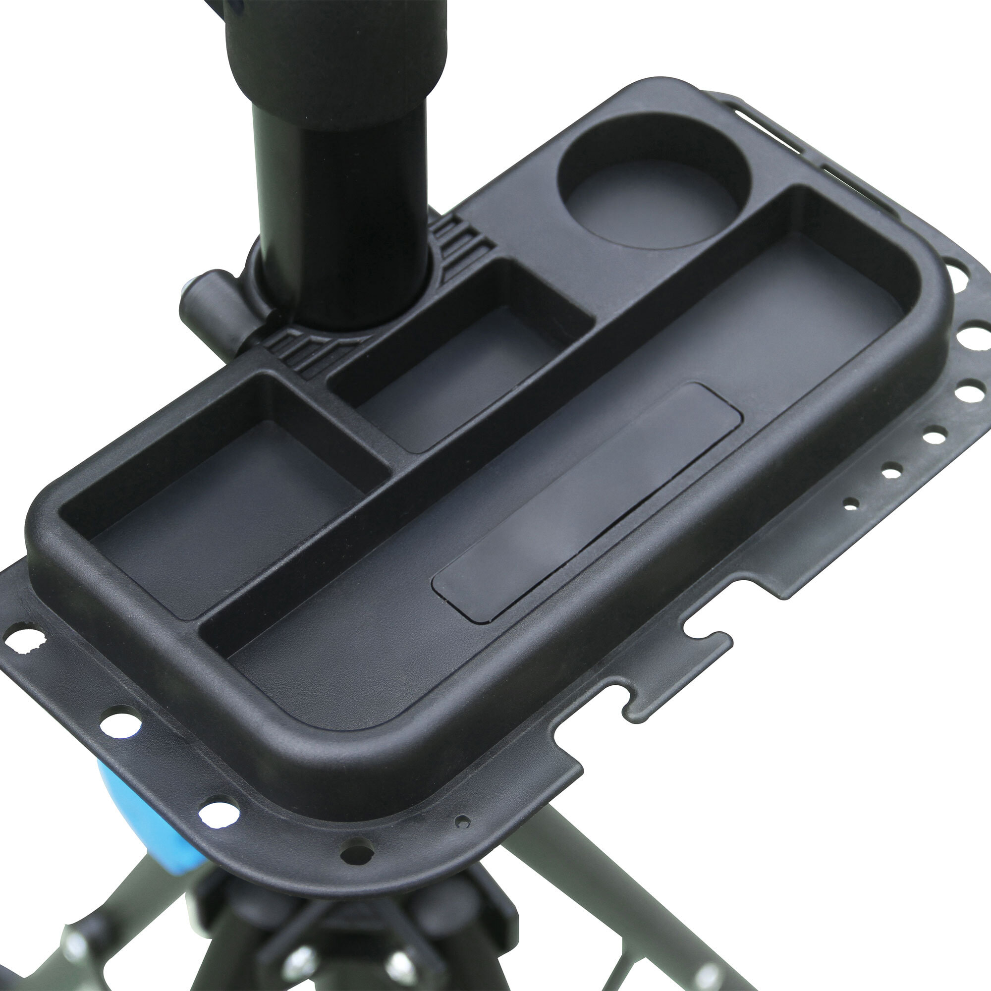 Shelter - Supporto per Riparazione Bici 198x104 cm Cavalletto Bicicletta con Porta Utensili in Acciaio Nero