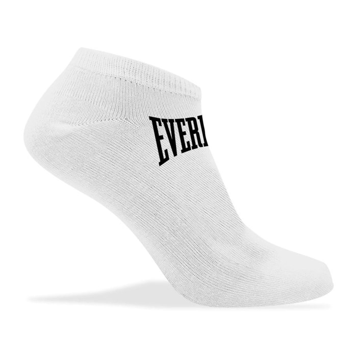 Set de 12 pares de calcetines everlast blancos talla