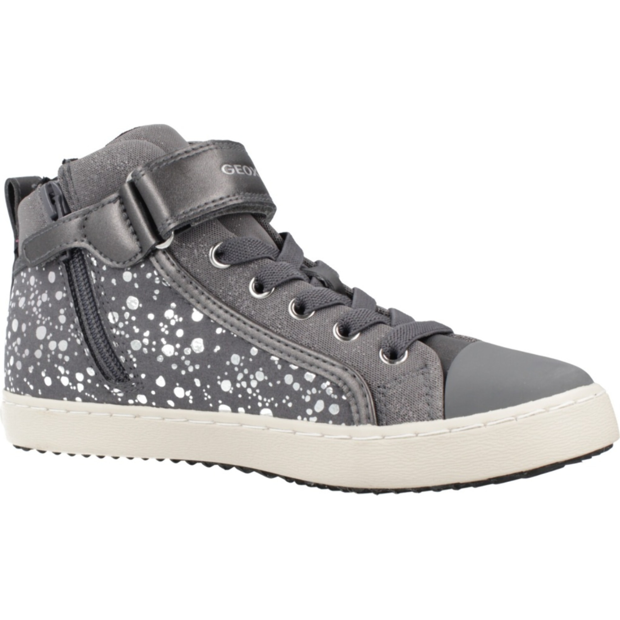 Zapatillas Niña de la marca GEOX  modelo J KALISPERA GIRL GRIS