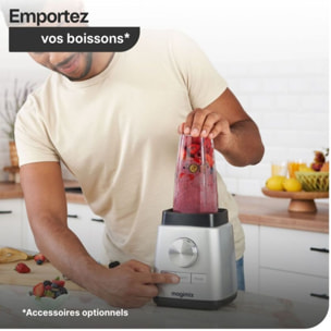 Blender MAGIMIX Power 4 rouge 11629