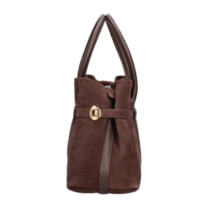 Borsa a mano da donna Made in Italy - Modello Lumina Lux - 100% pelle - 28.0 x 20.0 x 13.0 cm