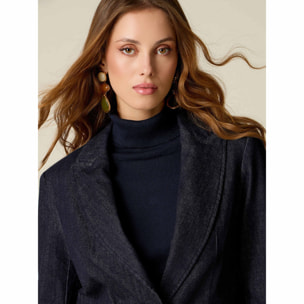 Oltre - Blazer in denim - Blu
