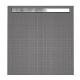 Barrette de finition standard 30 cm receveur Wedi fundo Riolito