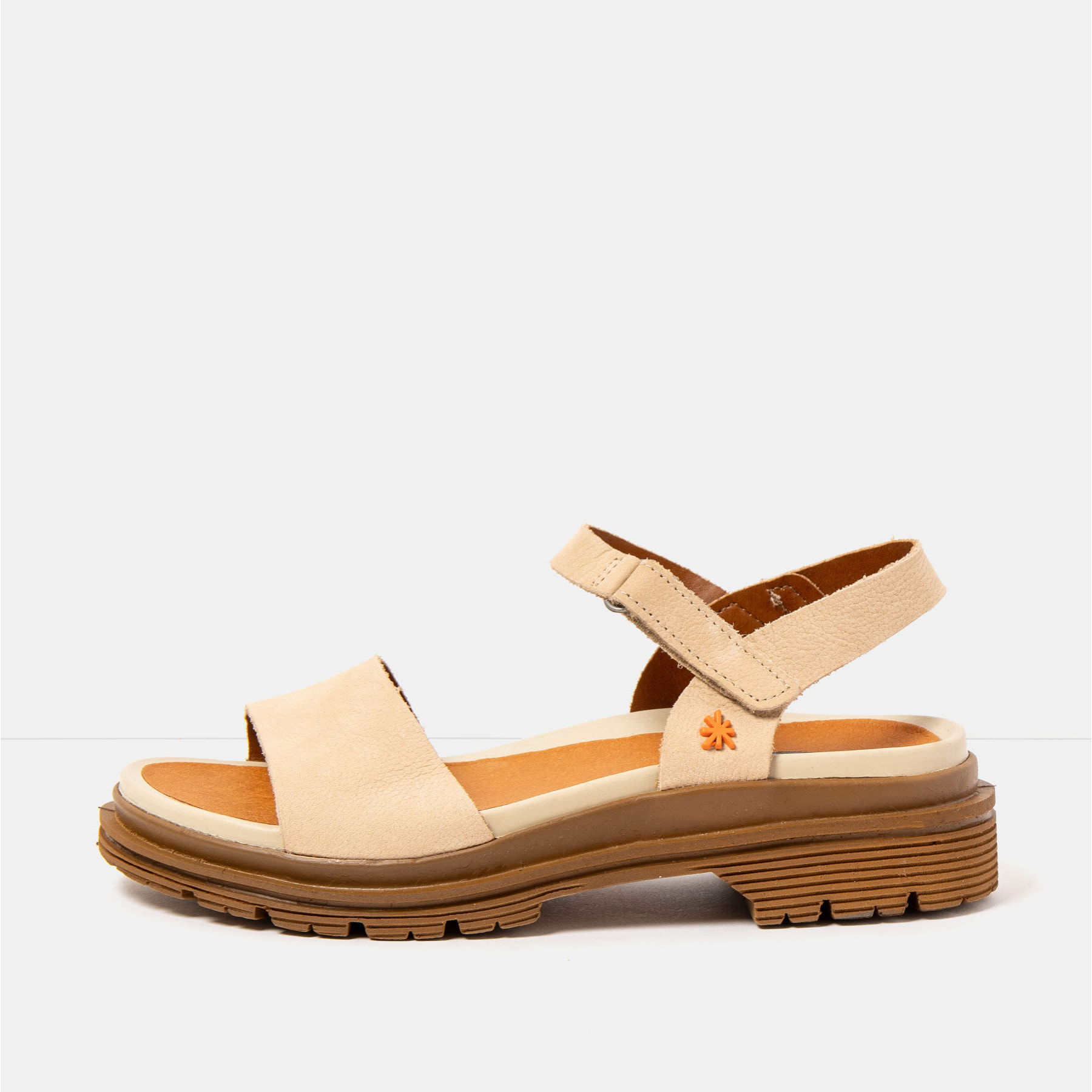 Sandalias 1548 NOBUCK CREAM-CARAMELO/ BIRMINGHAM color Cream-caramelo