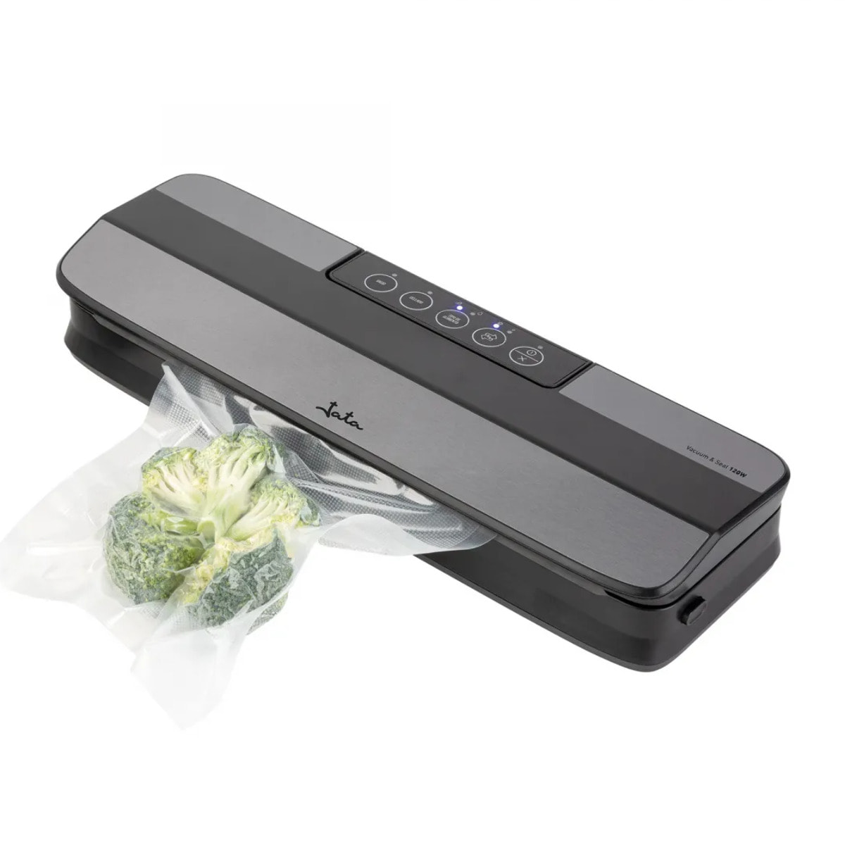 Envasadora al vacío JATA JEEV2240 para bolsas y rollos. Capacidad de la bomba: 4 l/min