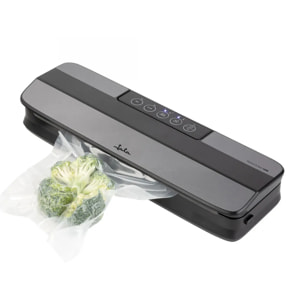 Envasadora al vacío JATA JEEV2240 para bolsas y rollos. Capacidad de la bomba: 4 l/min