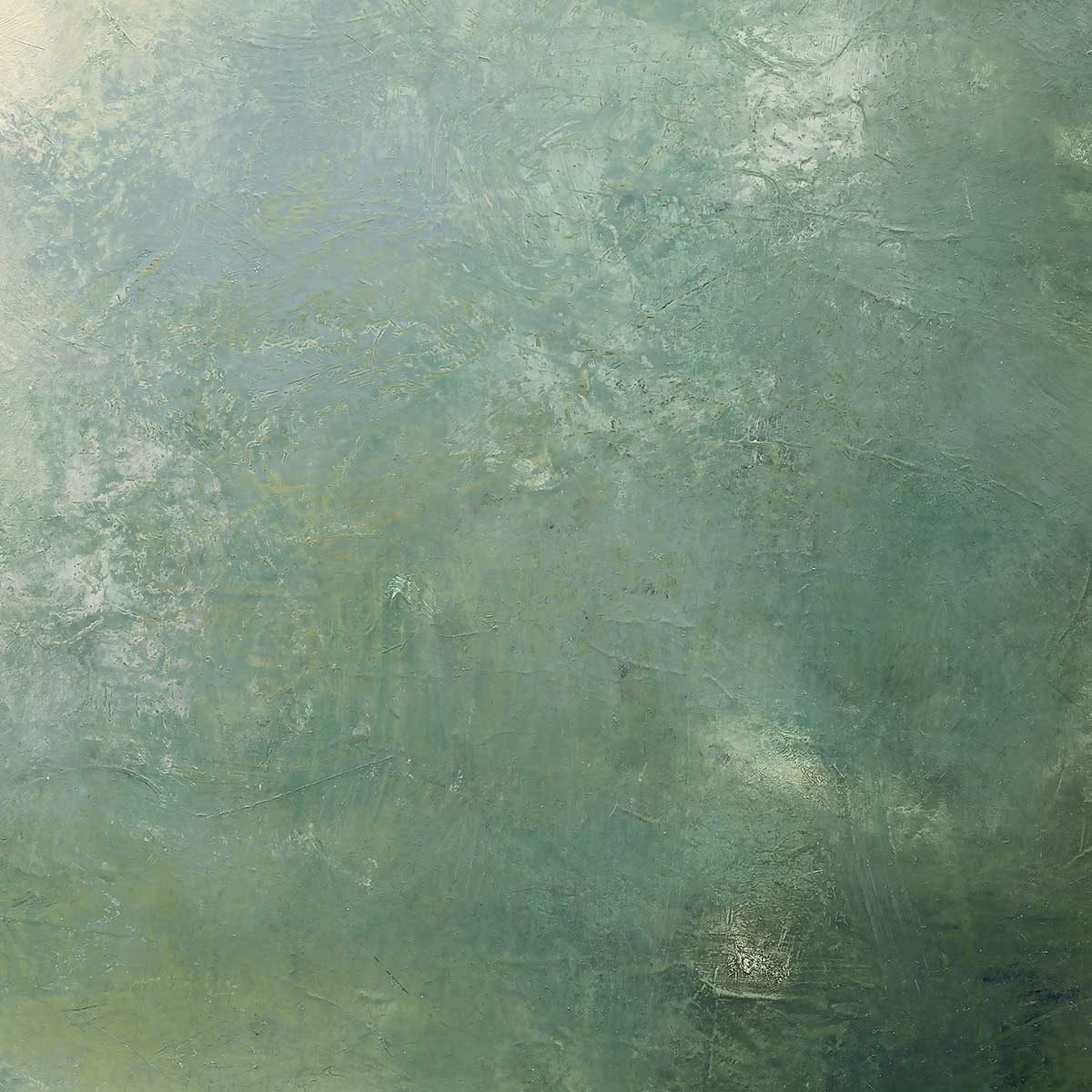 Decoration murale paysage et Brume verte Tableau plexiglas