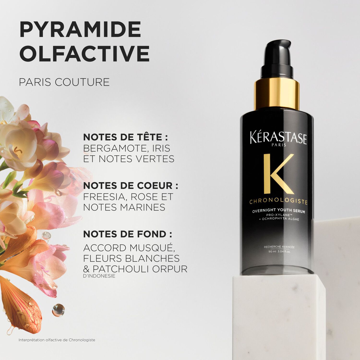 Chronologiste - Sérum Correcteur d’Âge pour les Cheveux Affaiblis par les Effets du Temps