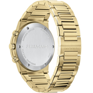 Ferragamo Quartz Chronograph Watch Me-Ferragamo Sapphire Chrono