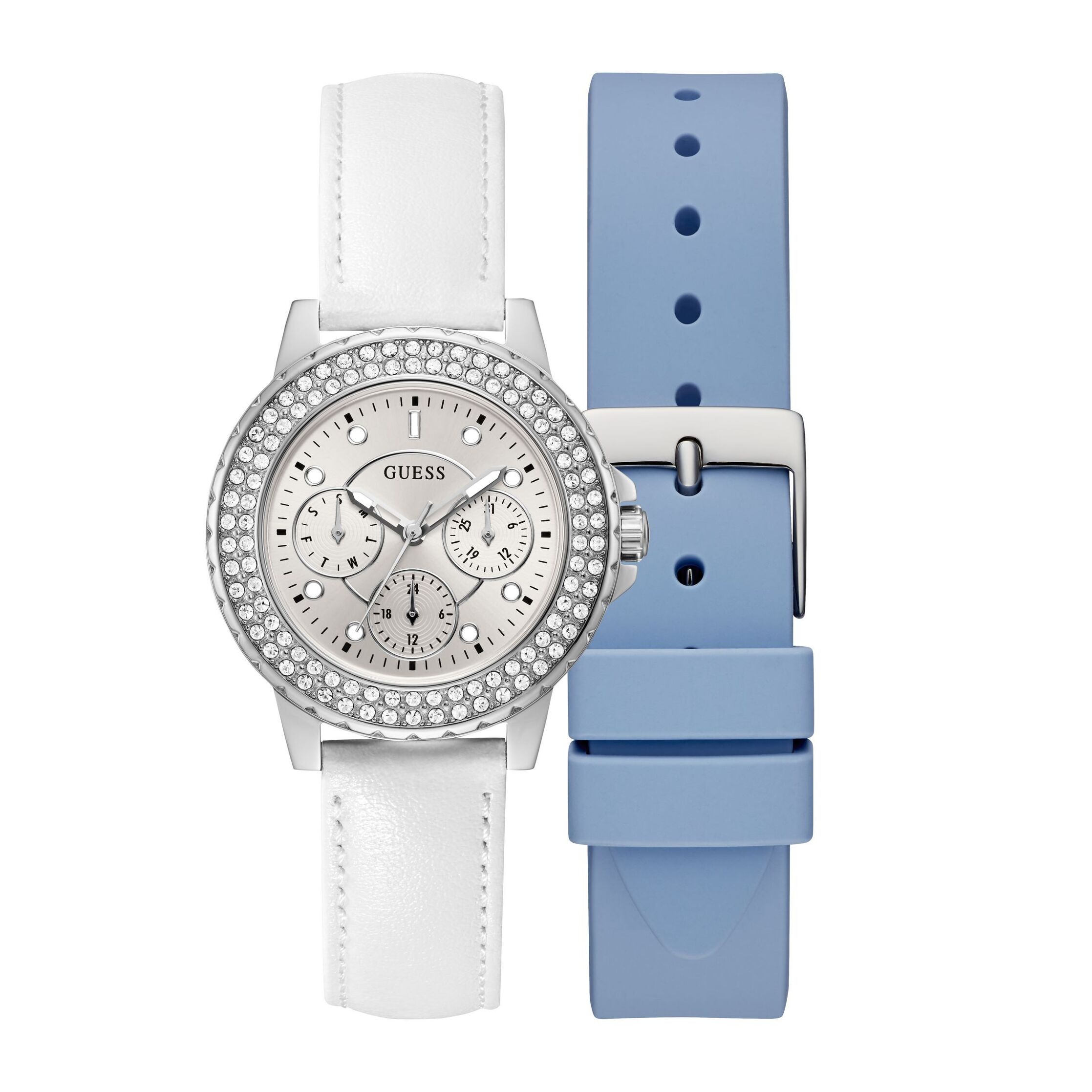 Guess Reloj Analógico Analógico De Cuarzo Gbs Crown Jewel - Caja