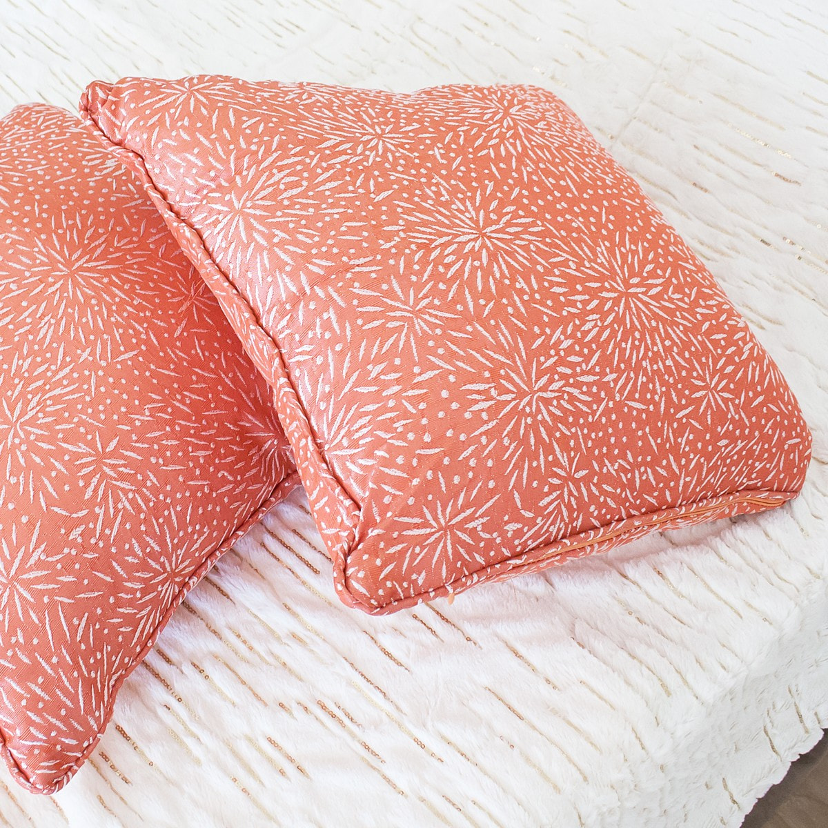 Coussin sapaki orange