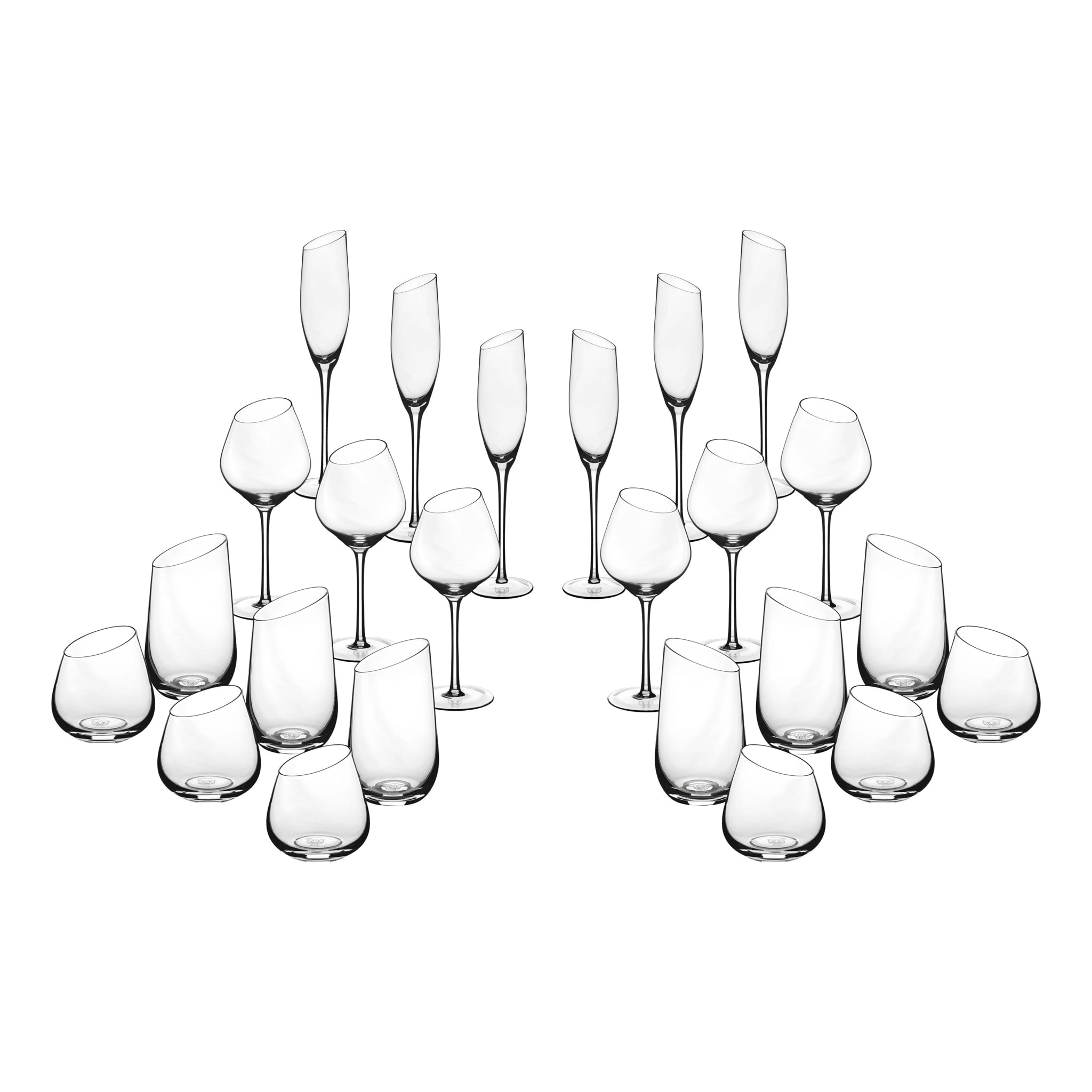Set de verres complet SVÄVA - 24 pièces