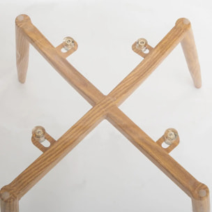 Chaise "Taho" 44cm transparent