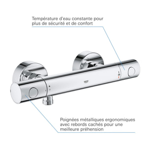 GROHE Precision Get Mitigeur thermostatique Douche Chromé