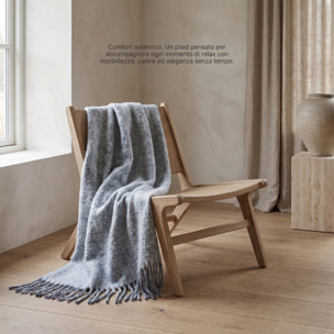 Plaid in poliestere - Blu