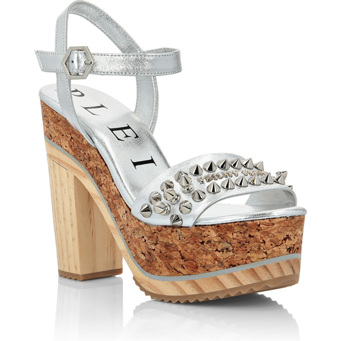 PHILIPP PLEIN Sandalias Tacones Altos