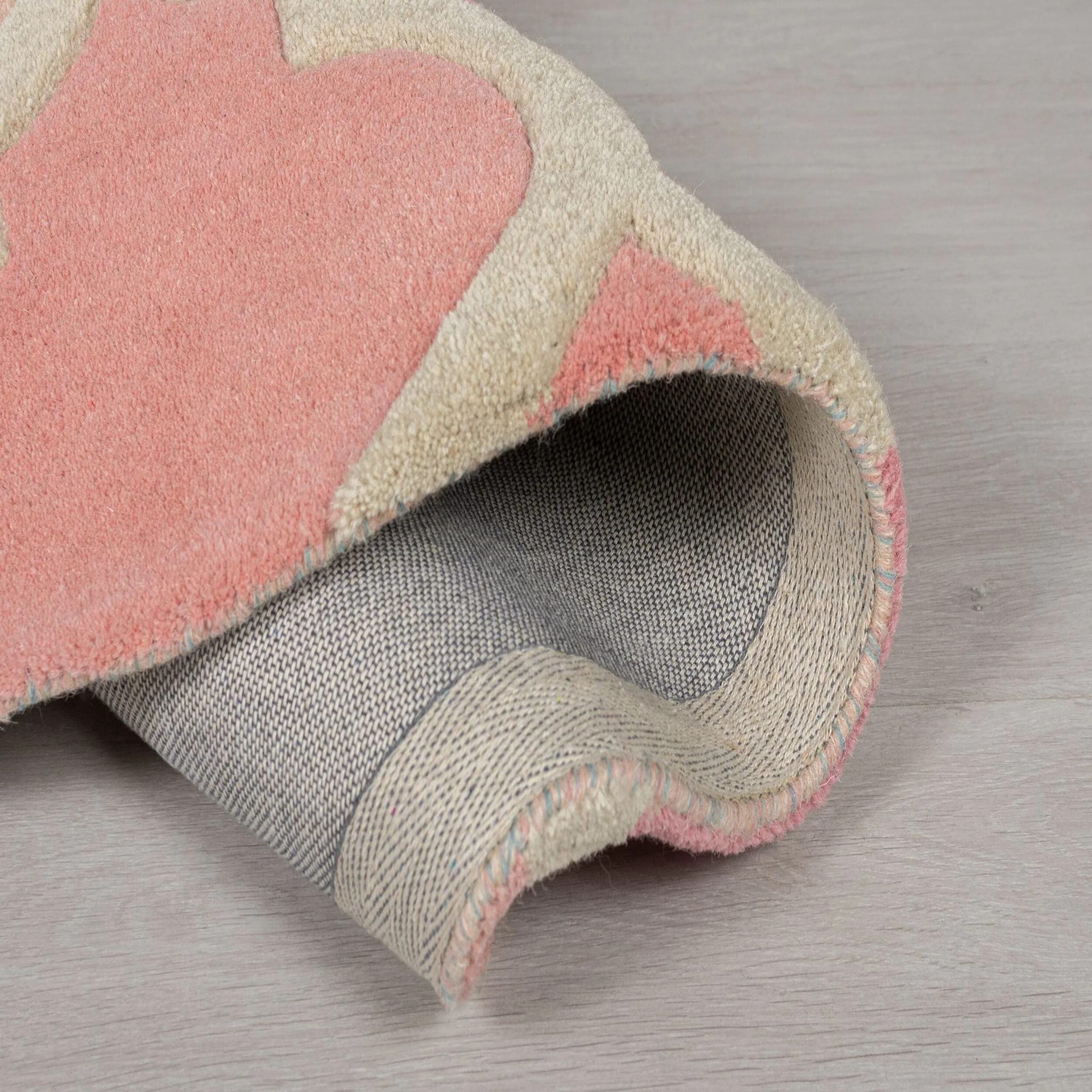 Tapis rond ROSELLA