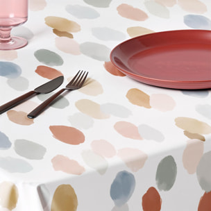 Nappe anti-taches JULES MULTICOLORE - en 100 % coton