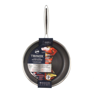 Poêle en acier inoxydable et céramique antiadhésif 30cm - tous feux TRINOX