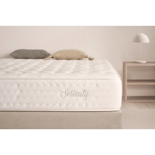 Matelas Ressorts Ensachés Serenity 30 cm, 1 place - Moonia