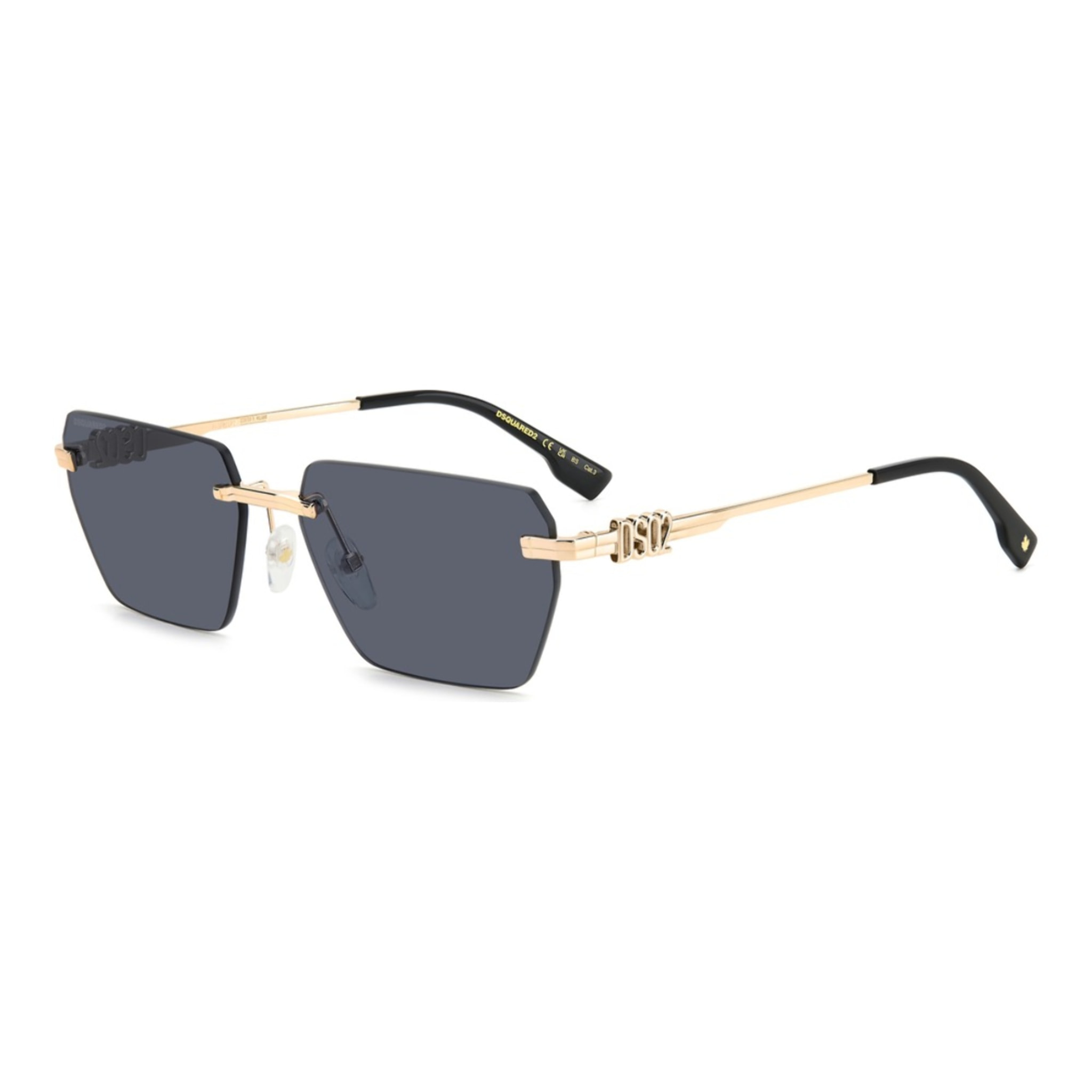 Gafas de Sol Dsquared2 D2 0102/S 807 de Metal Hombre 58 mm
