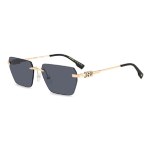 Gafas de Sol Dsquared2 D2 0102/S 807 de Metal Hombre 58 mm