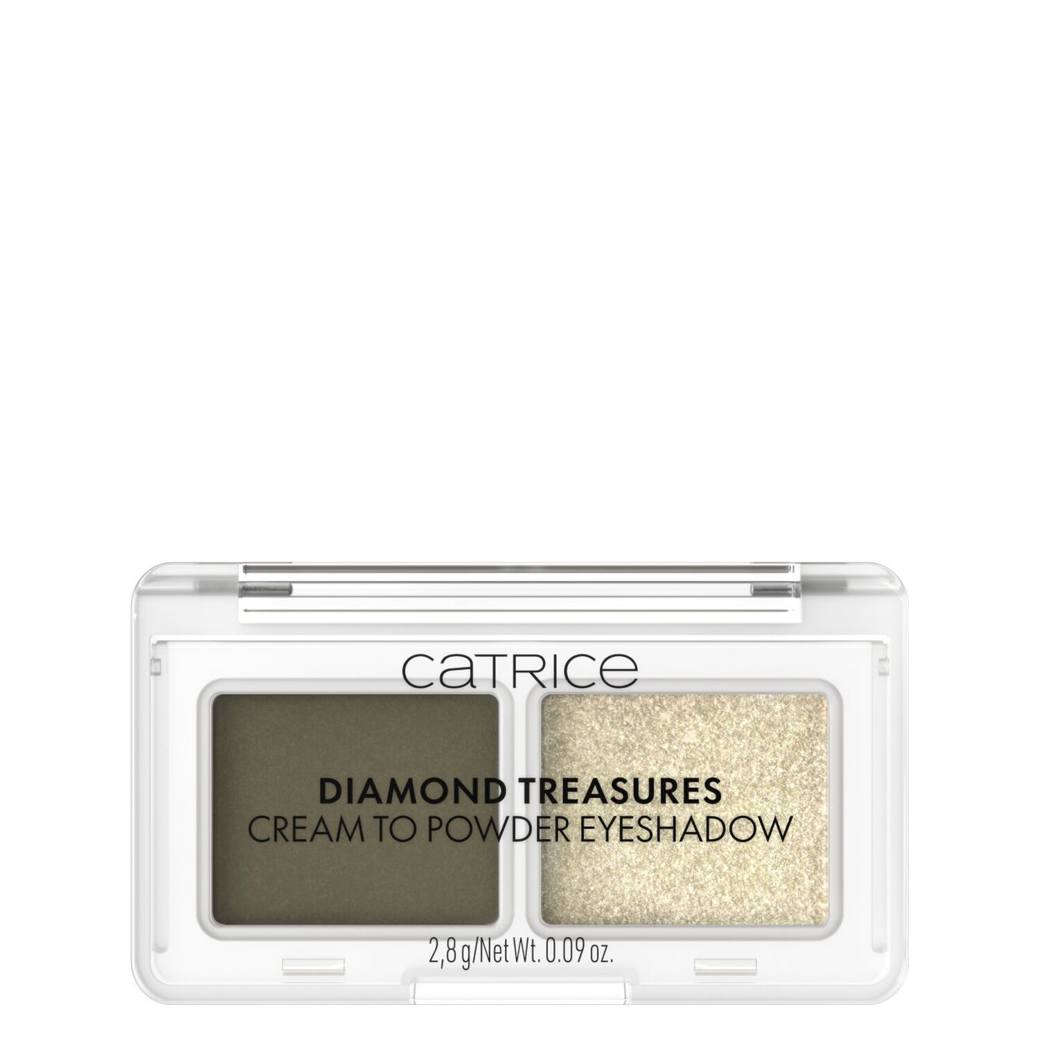 Diamond Treasures - Duo Fard à Paupières Crème Effet Poudre Formule Très Pigmentée