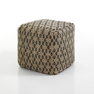 Tomasucci Pouf en jute NAGAR-D Multicolore