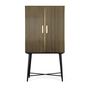 Alacena de Madera de Mango 85 Cm Estilo Clásico Moderno