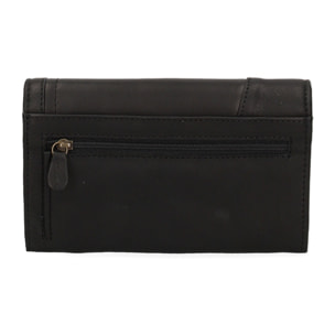 Portafoglio uomo in vera pelle - Modello False - Casual - 18.0 x 11.0 x 4.0 cm