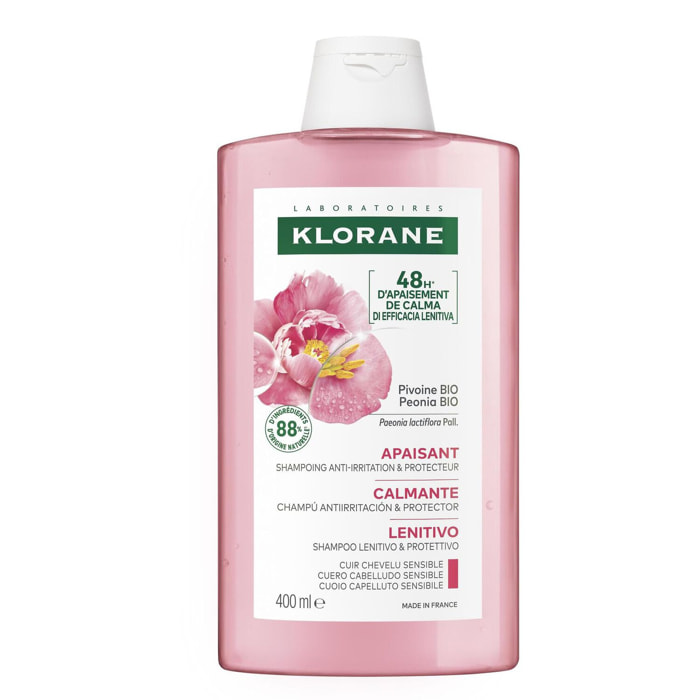 Pivoine  - Shampoing Apaisant - Cuir Chevelu Sensible
