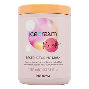 INEBRYA Ice Cream Keratin Restructuring Mask 1000ml