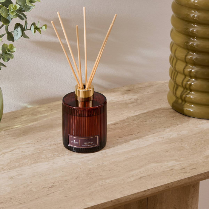 Diffuseur de parfum Albie 150ml verre figue noire